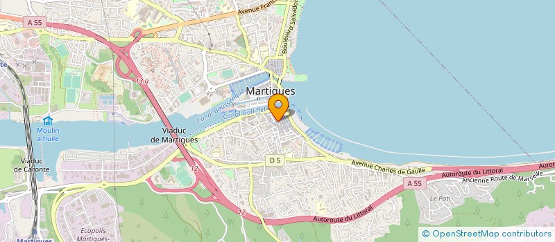 localisation de l'entreprise DMGS à MARTIGUES