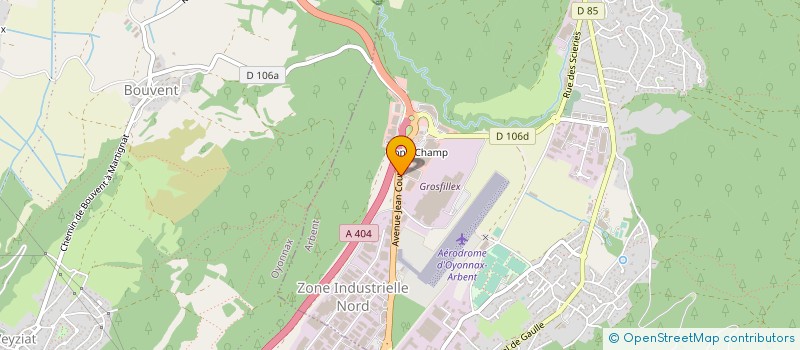 localisation de l'entreprise DMGZ RALLYE RAID à ARBENT