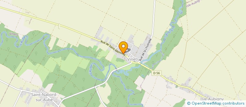 localisation de l'entreprise DMH  MERGEY