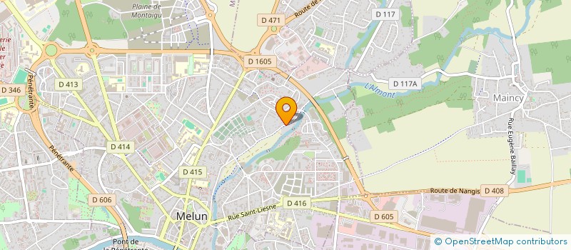 localisation de l'entreprise DMH à MELUN
