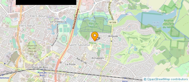 localisation de l'entreprise DMH à VILLENEUVE-D'ASCQ