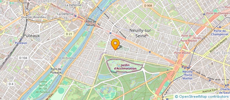 localisation de l'entreprise DMH EXPERTISE ET PATRIMOINE à NEUILLY-SUR-SEINE