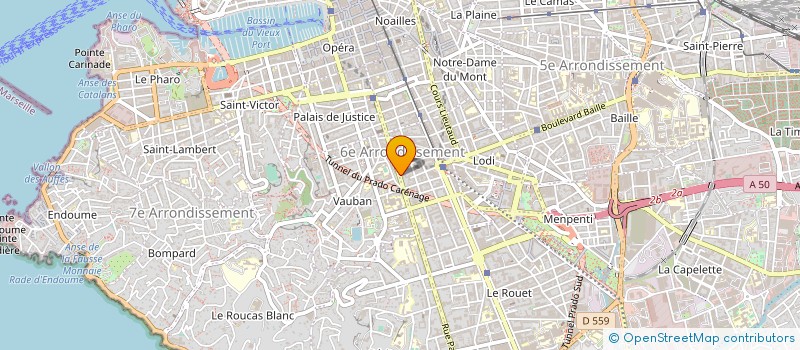 localisation de l'entreprise DMH GROUP à MARSEILLE