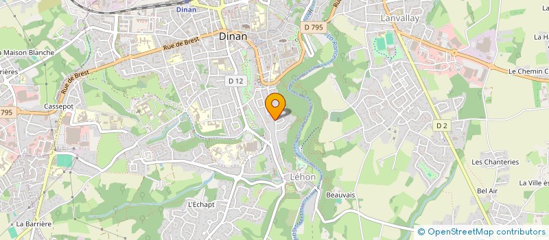 localisation de l'entreprise DMH-NOUETTE  DINAN