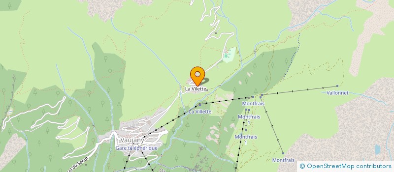 localisation de l'entreprise DMHC  VAUJANY