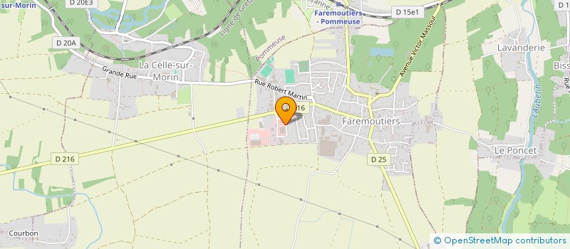 localisation de l'entreprise DMI  FAREMOUTIERS