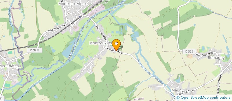 localisation de l'entreprise DMI GROUP  MONTREUX-JEUNE