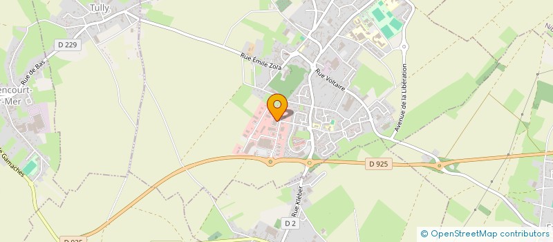 localisation de l'entreprise DMI GROUPE  FRIVILLE-ESCARBOTIN