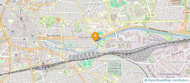 localisation de l'entreprise DMI TECHNOLOGY SERVICES à RENNES