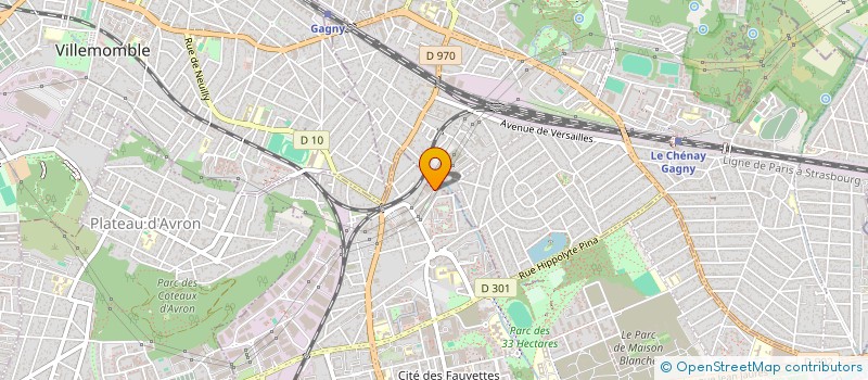 localisation de l'entreprise DMJ à NEUILLY-SUR-MARNE