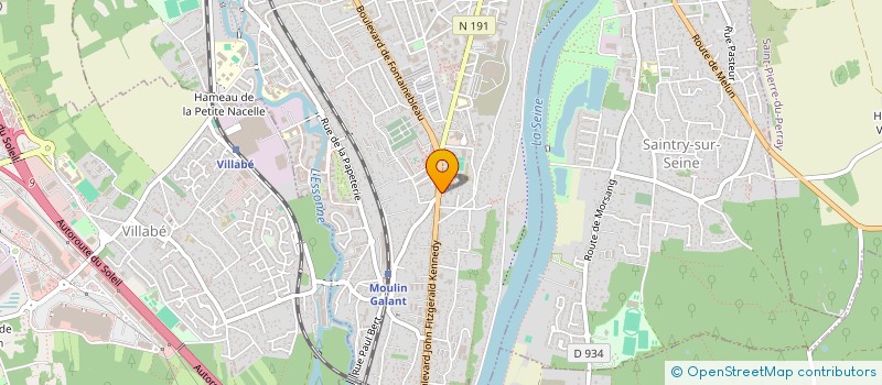 localisation de l'entreprise DMJ IMMO FRANCE à CORBEIL-ESSONNES