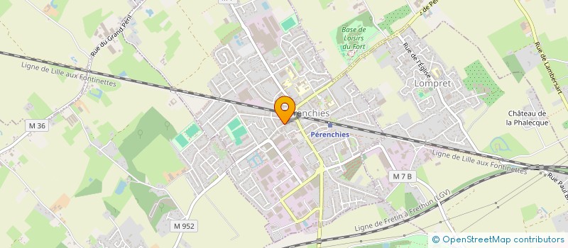 localisation de l'entreprise DMJ'RENOV à PERENCHIES