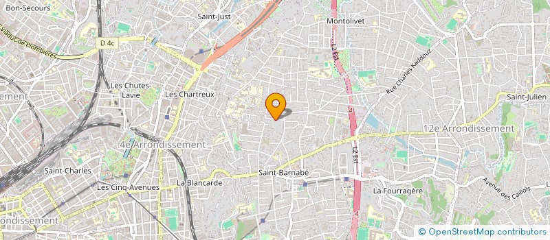 localisation de l'entreprise DMJC INVEST à MARSEILLE
