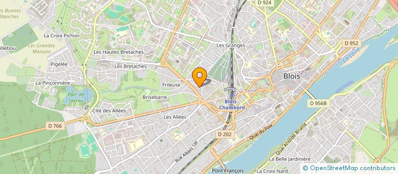 localisation de l'entreprise DMJS  BLOIS