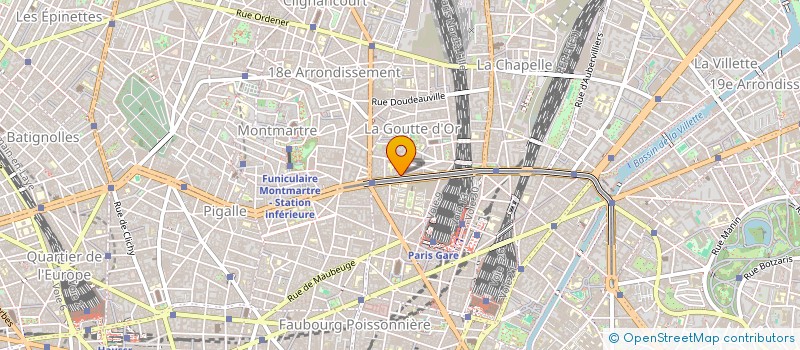 localisation de l'entreprise DMK  PARIS