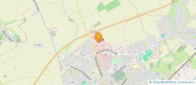 localisation de l'entreprise DMKL à CHAUNY
