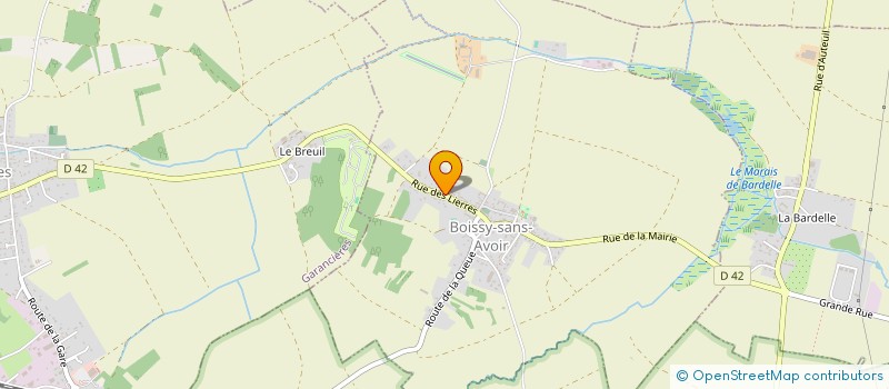 localisation de l'entreprise DMKT PRODUCTIONS  BOISSY-SANS-AVOIR