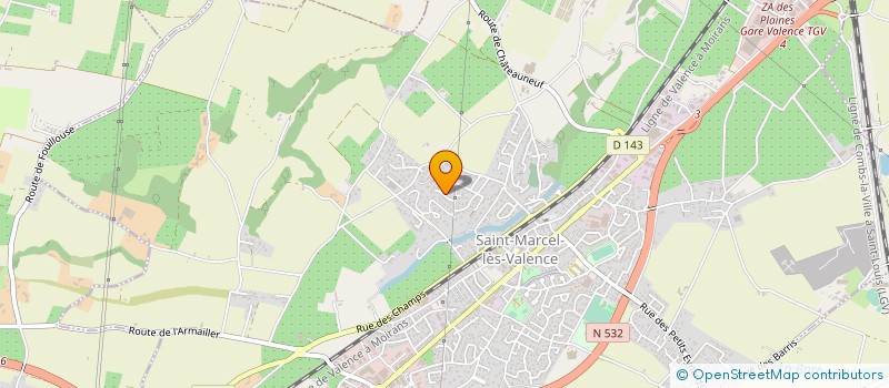 localisation de l'entreprise DML à SAINT-MARCEL-LES-VALENCE
