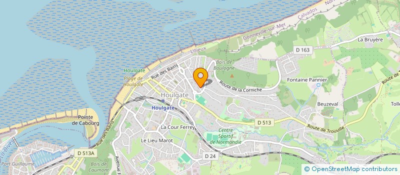 localisation de l'entreprise DML  HOULGATE