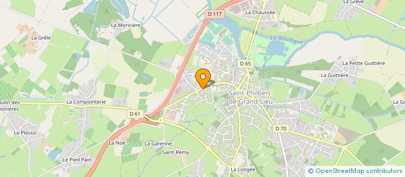 localisation de l'entreprise DML  SAINT-PHILBERT-DE-GRAND-LIEU