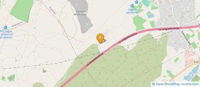 localisation de l'entreprise DML  POUSSAN