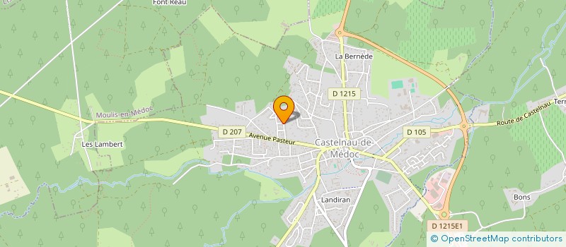 localisation de l'entreprise DML CONSTRUCTION  CASTELNAU-DE-MEDOC