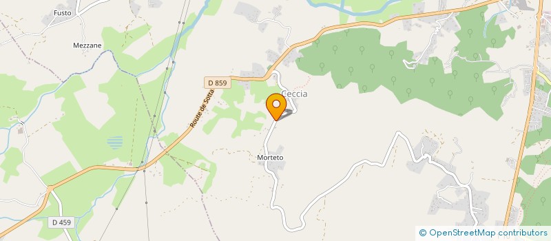 localisation de l'entreprise DML CRISTALI à PORTO-VECCHIO
