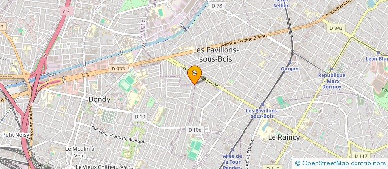 localisation de l'entreprise DML ENVIRONNEMENT à LES PAVILLONS-SOUS-BOIS