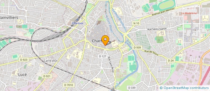 localisation de l'entreprise DML HAIR à CHARTRES