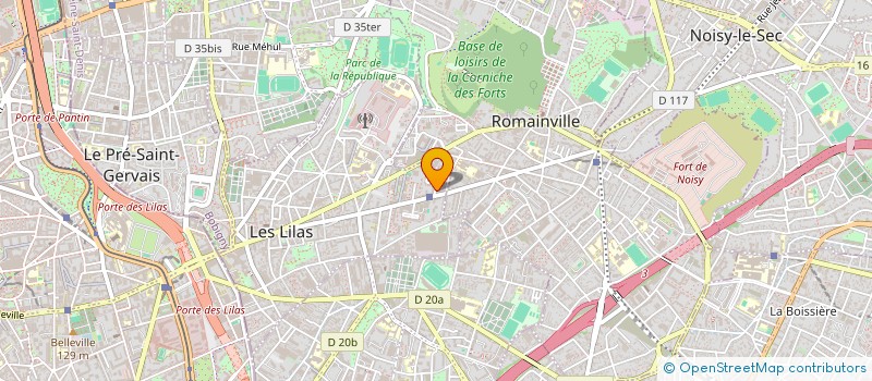 localisation de l'entreprise DML INVEST à SAINT-MAURICE