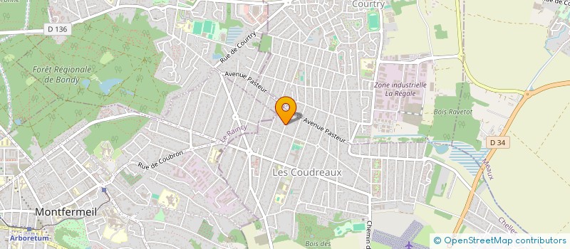 localisation de l'entreprise DML RENOV à CHELLES