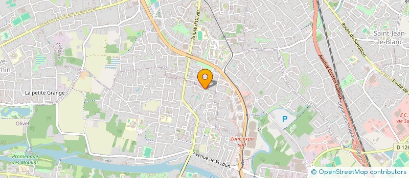 localisation de l'entreprise DML SERVICE à SARAN