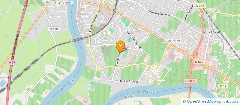 localisation de l'entreprise DMLH  LIBOURNE
