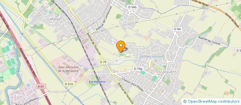 localisation de l'entreprise DMM 212 COIFFURE  TOULOUSE