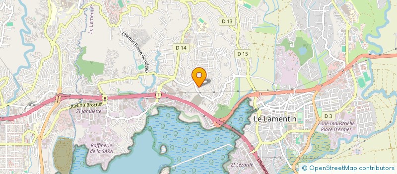 localisation de l'entreprise DMM  LE LAMENTIN