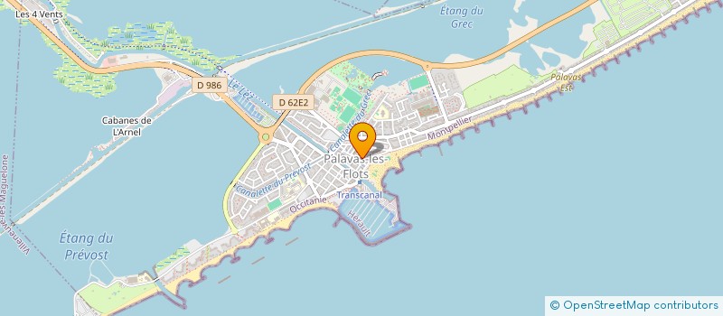 localisation de l'entreprise DMM ASSOCIES  SAINT-AUNES