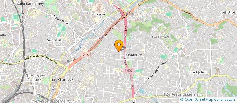 localisation de l'entreprise DMMC à MARSEILLE