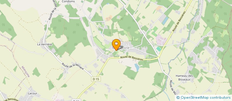 localisation de l'entreprise DMMP à MONTJOIRE