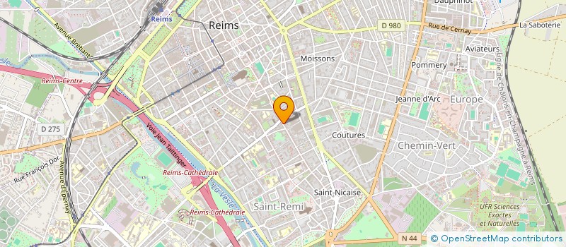 localisation de l'entreprise DMMS  REIMS