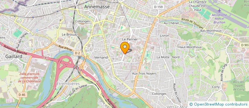 localisation de l'entreprise DMN à ANNEMASSE