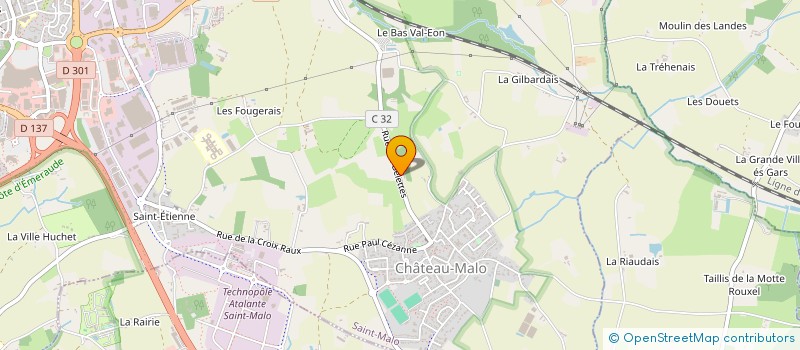 localisation de l'entreprise DMN  SAINT-MALO