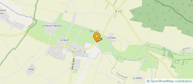 localisation de l'entreprise DMN IMMO  BOUHET