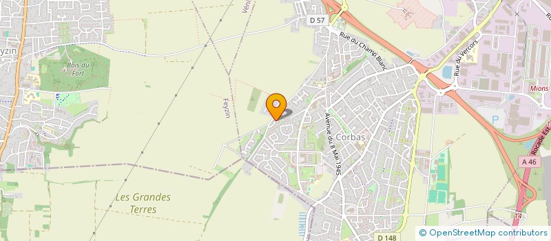 localisation de l'entreprise DMO à CORBAS