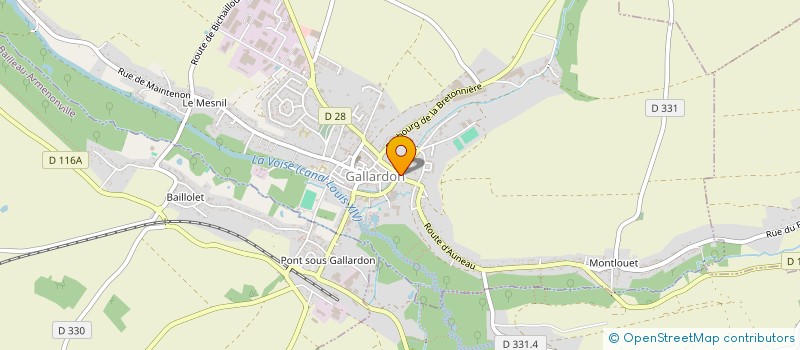 localisation de l'entreprise DMO à GALLARDON