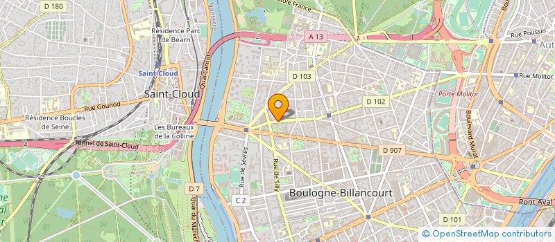 localisation de l'entreprise DMORPHO TECHNOLOGIES à BOULOGNE-BILLANCOURT
