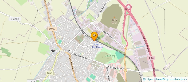 localisation de l'entreprise DMOT  NUX-LES-MINES