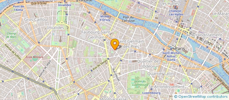 localisation de l'entreprise DMP  PARIS