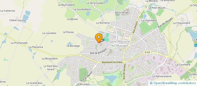 localisation de l'entreprise DMP à SEVREMOINE
