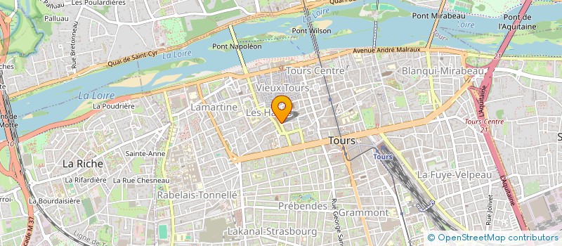 localisation de l'entreprise DMP à TOURS