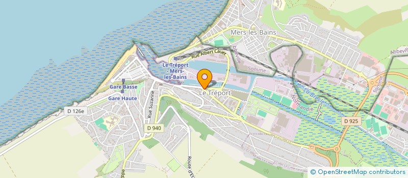 localisation de l'entreprise DMP à LE TREPORT